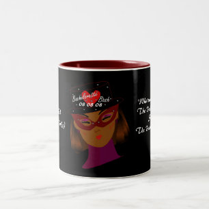 Caneca De Café Em Dois Tons "Bachelorette Bash" Mug - Personalizável