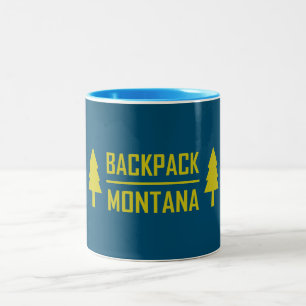 Caneca De Café Em Dois Tons Backpack Montana