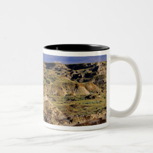 Caneca De Café Em Dois Tons Badlands no Parque Provincial dos Dinossauros em A