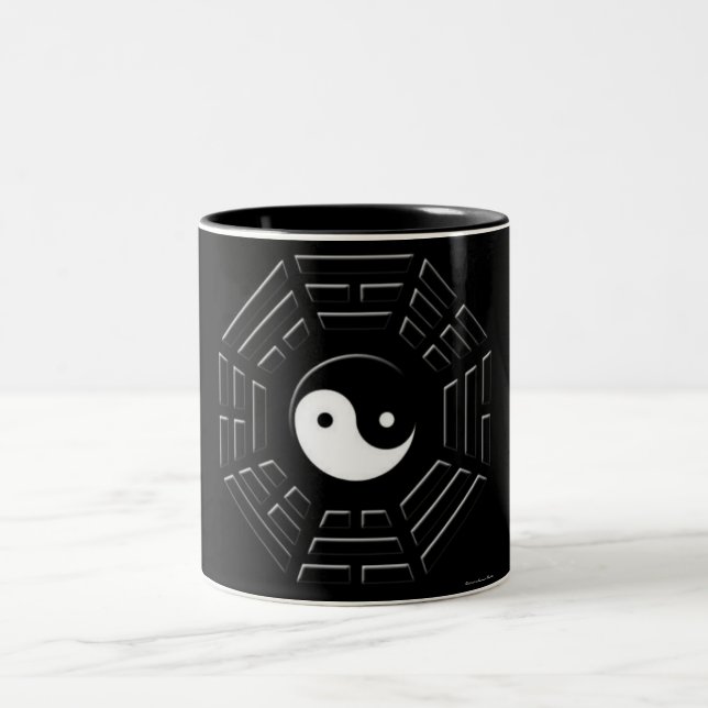 Caneca De Café Em Dois Tons Bagua Mug (Centro)