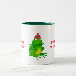 Caneca De Café Em Dois Tons Bah No Humbug Mug