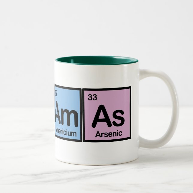 Caneca De Café Em Dois Tons Bahamas fizeram dos elementos (Direita)