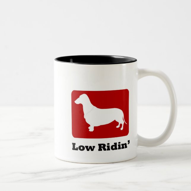 Caneca De Café Em Dois Tons Baixo Ridin&apos; (Direita)