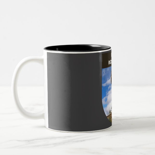 Caneca De Café Em Dois Tons Balance Rock Arches - Utah (Esquerda)