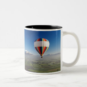 Caneca De Café Em Dois Tons Balão de ar quente, perto de Methven, Canterbury 3