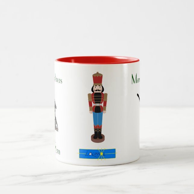 Caneca De Café Em Dois Tons Balé de Nozes de Natal (Centro)