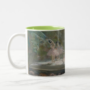 Caneca De Café Em Dois Tons Balé na Opéra de Paris - Edgar Degas