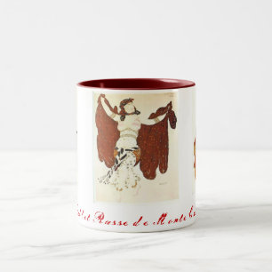 Caneca De Café Em Dois Tons Balé Russe de Monte Carlo