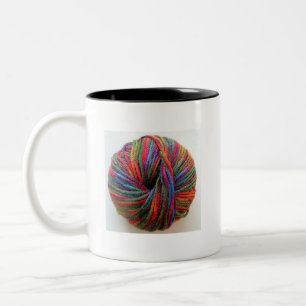 Caneca De Café Em Dois Tons Ball of Yarn