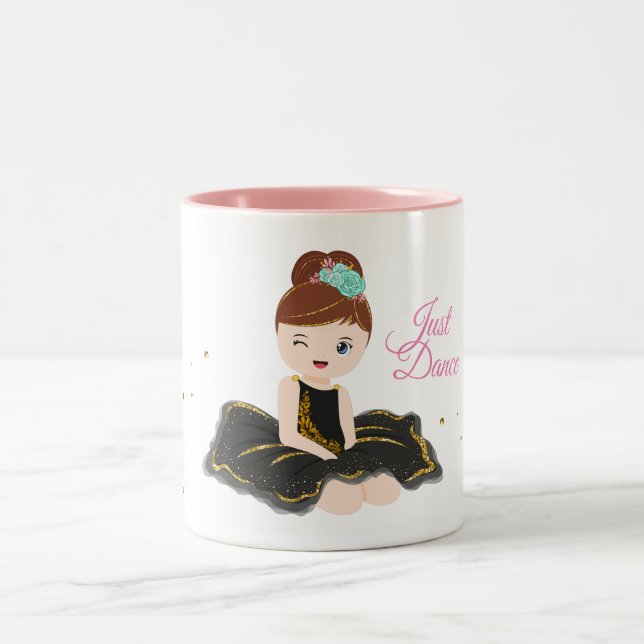 Caneca De Café Em Dois Tons Ballerina (Centro)