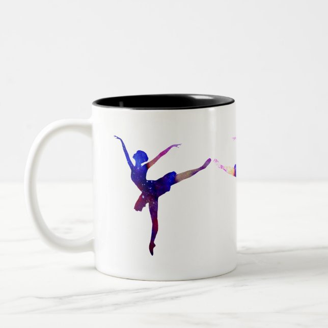 Caneca De Café Em Dois Tons Ballerina (Esquerda)