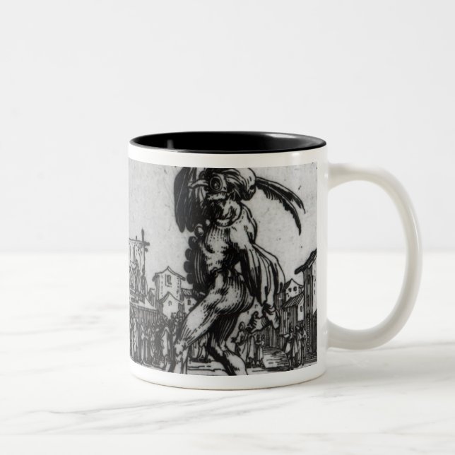 Caneca De Café Em Dois Tons Balli de Sfessania, c.1622 (Direita)