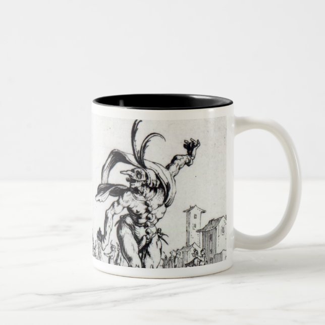 Caneca De Café Em Dois Tons Balli de Sfessania, c.1622 (Direita)