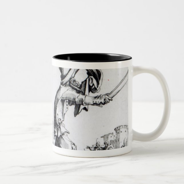 Caneca De Café Em Dois Tons Balli de Sfessania, c.1622 (Direita)