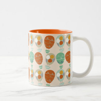 Caneca De Café Em Dois Tons Balões de ar quente Whimsic