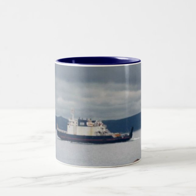Caneca De Café Em Dois Tons Balsa Flanders da ilha de Terra Nova Bell (Centro)