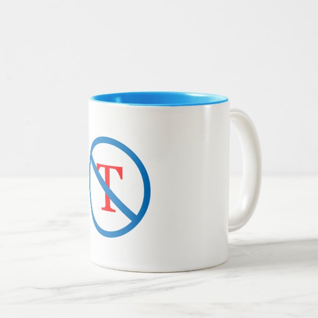 Caneca De Café Em Dois Tons Ban T Mug (Frente Esquerda)