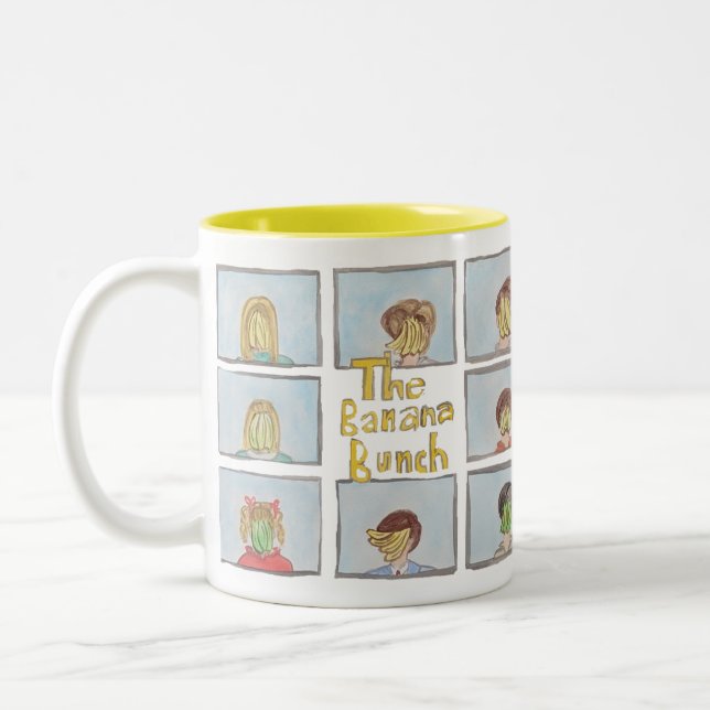 Caneca De Café Em Dois Tons Banana Bunch Mug (Esquerda)