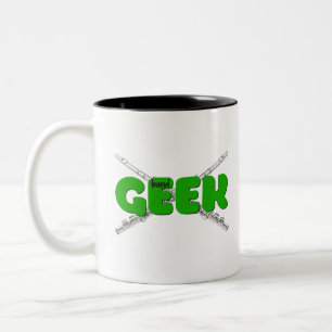 Caneca De Café Em Dois Tons Banda - Flute