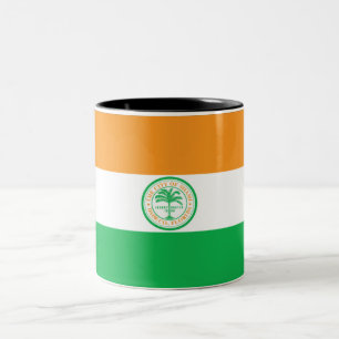 Caneca De Café Em Dois Tons Bandeira da cidade de Miami