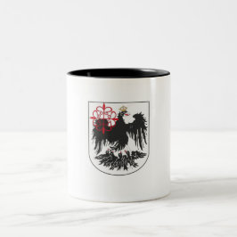 Caneca De Café Em Dois Tons Bandeira de Buenos Aires (Argentina)
