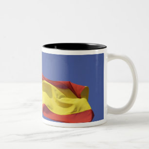 Caneca De Café Em Dois Tons Bandeira espanhola RF)