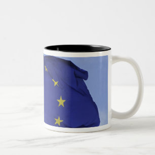 Caneca De Café Em Dois Tons Bandeira Europeia RF)