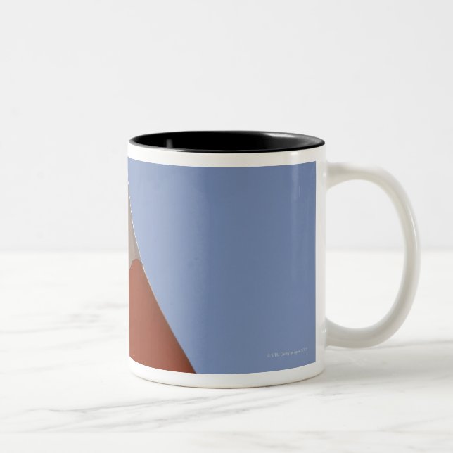 Caneca De Café Em Dois Tons Bandeira irlandesa (Direita)