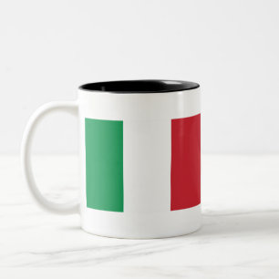Caneca De Café Em Dois Tons Bandeira Itália