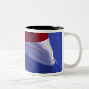 Caneca De Café Em Dois Tons bandeira luxemburguesa RF)