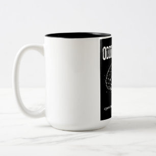 Caneca De Café Em Dois Tons Bandeira Matriz Estranhamente Conectada - Orgulho