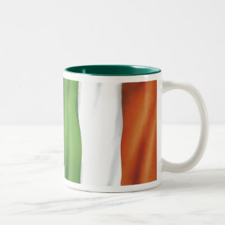 Caneca De Café Em Dois Tons Bandeira, orgulho irlandês!