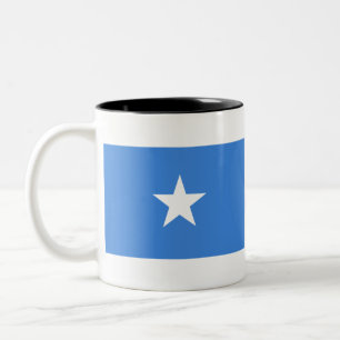 Caneca De Café Em Dois Tons Bandeira Somália