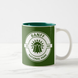 Caneca De Café Em Dois Tons Banff National Park