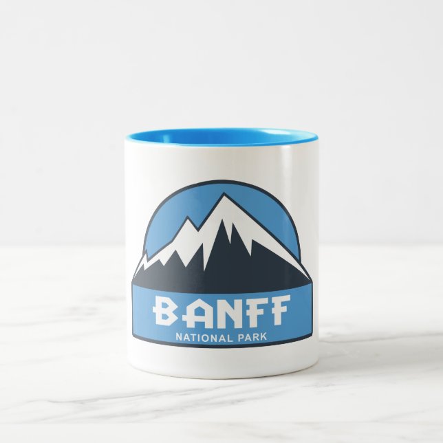 Caneca De Café Em Dois Tons Banff National Park (Centro)