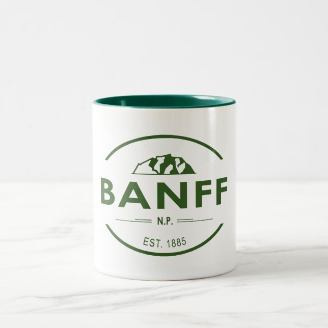 Caneca De Café Em Dois Tons Banff National Park (Centro)