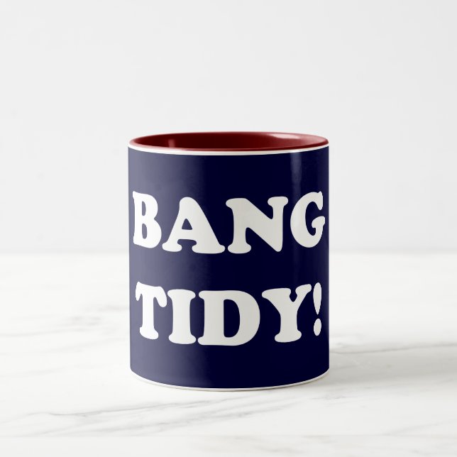 CANECA DE CAFÉ EM DOIS TONS "BANG TIDY!" (Centro)