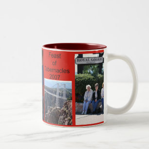 Caneca De Café Em Dois Tons Banquete de tabernáculos 2007