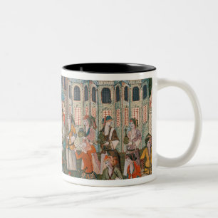 Caneca De Café Em Dois Tons Banquete para o Valide Sultana