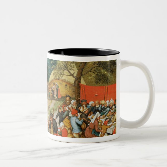 Caneca De Café Em Dois Tons Banquete Wedding (Direita)
