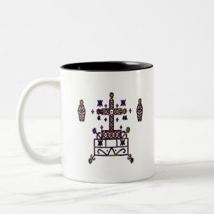 Caneca De Café Em Dois Tons Barão Roxo Samedi Veve Sigil