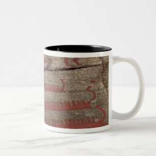 Caneca De Café Em Dois Tons Barco