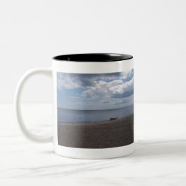 Caneca De Café Em Dois Tons Barco a remo