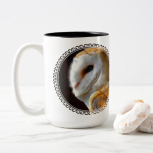CANECA DE CAFÉ EM DOIS TONS BARN OWL