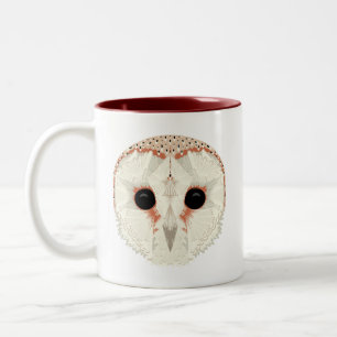 Caneca De Café Em Dois Tons Barn Owl Mug