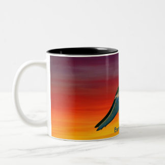 Caneca De Café Em Dois Tons Barn Swallow