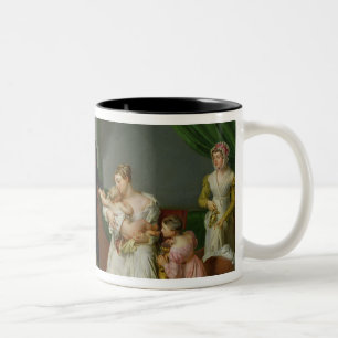 Caneca De Café Em Dois Tons Baron Jean Louis Alibert