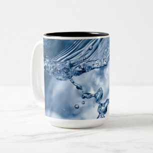 Caneca De Café Em Dois Tons Barra