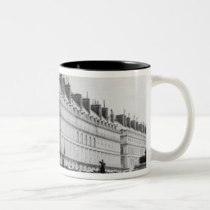 Caneca De Café Em Dois Tons Barricada durante a comuna de Paris