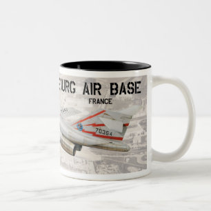 Caneca De Café Em Dois Tons Base aérea de Phalsbourg (France)